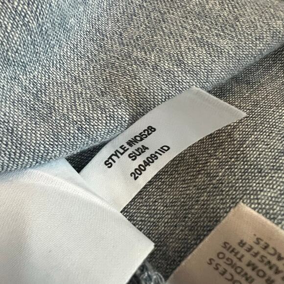 Madewell Denim Side-Tie Shirt in Aurea Wash size large - Picture 10 of 10